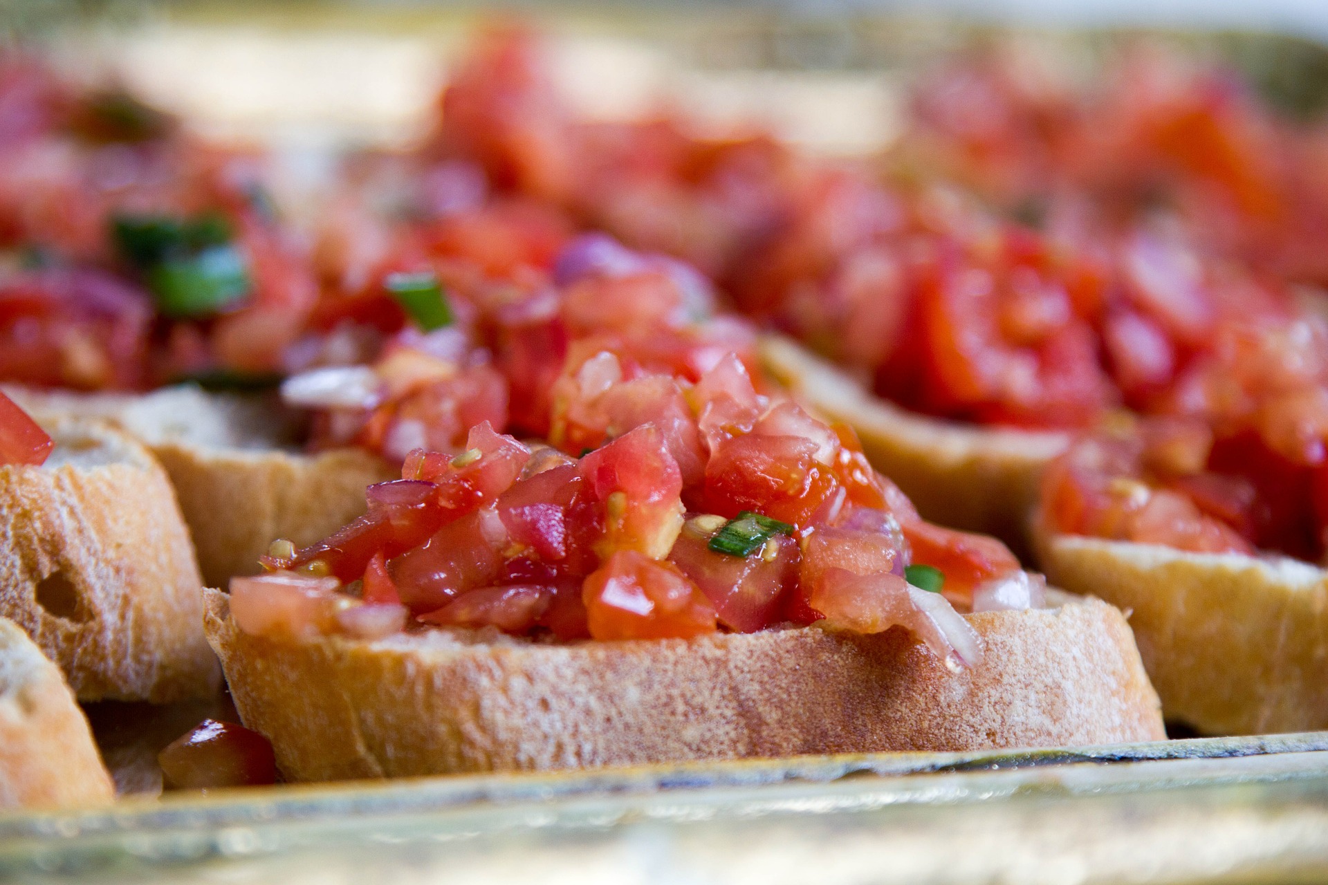 Bruschetta mit Tomaten