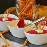 Rote Bete–Orangen-Suppe