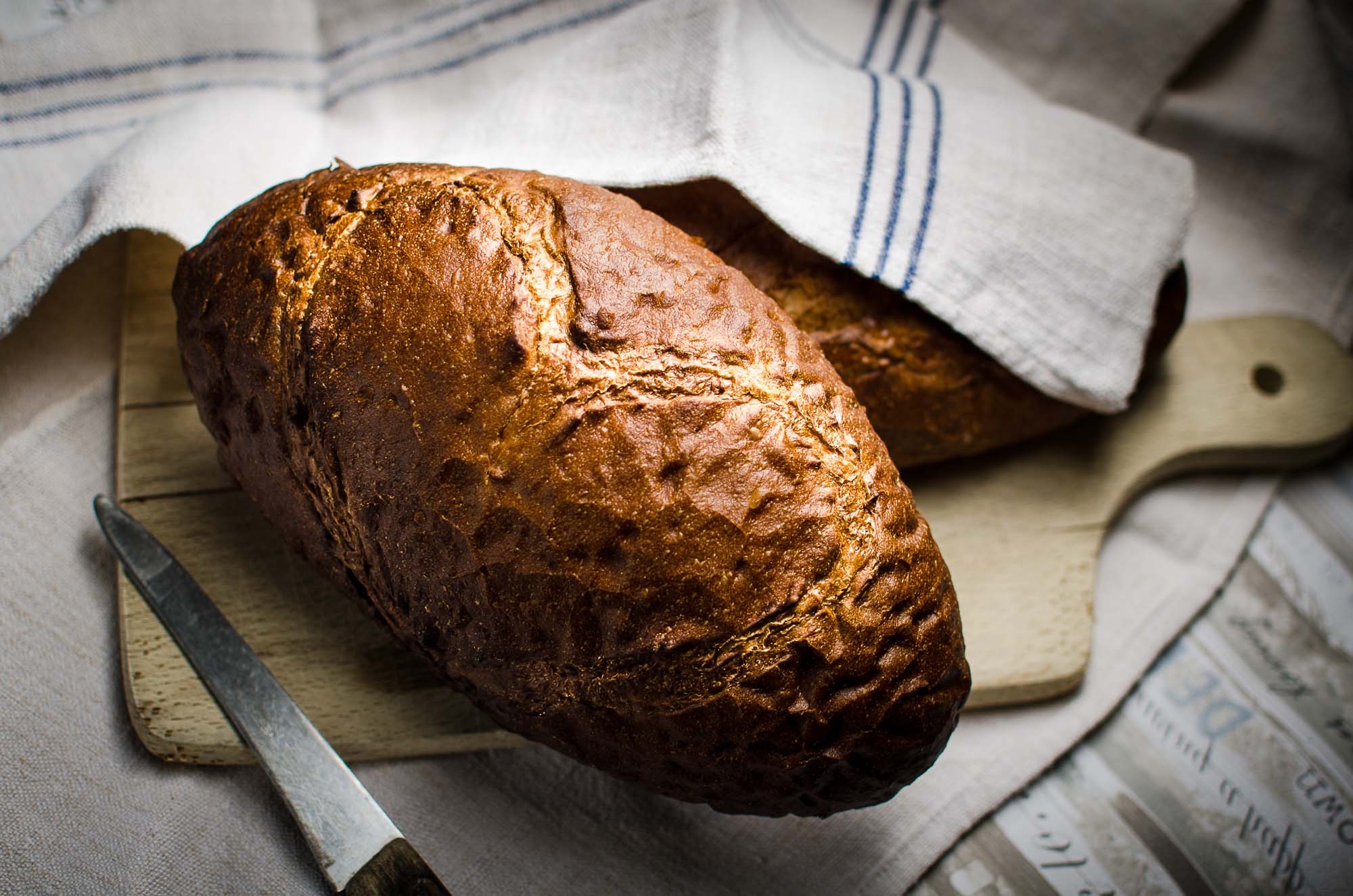 Veganes Brot ohne Mehl