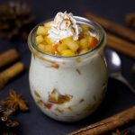 Vanillejoghurt mit Bratapfel