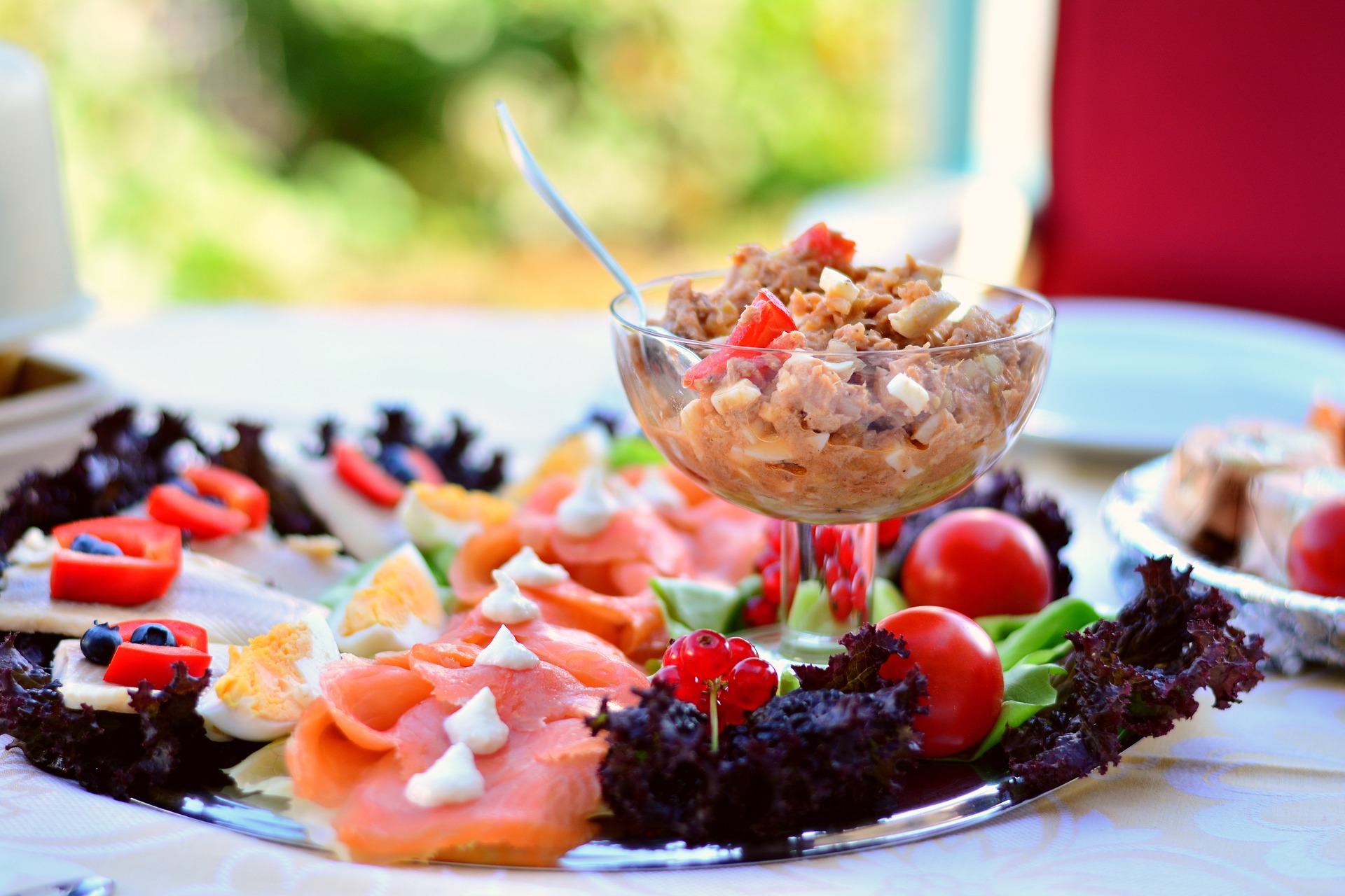 Leichter und leckerer Thunfisch – Tomaten – Salat