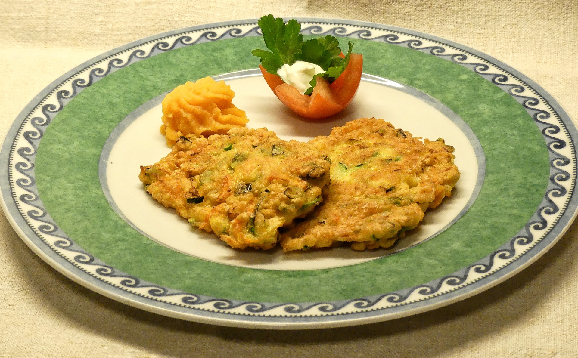 Zucchini-Reibekuchen