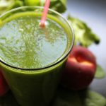 Salat-Nektarinen-Smoothie