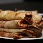 Naan mit Knoblauch-Schmand Creme