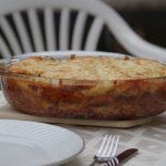 Kürbis-Lasagne mit Tomaten