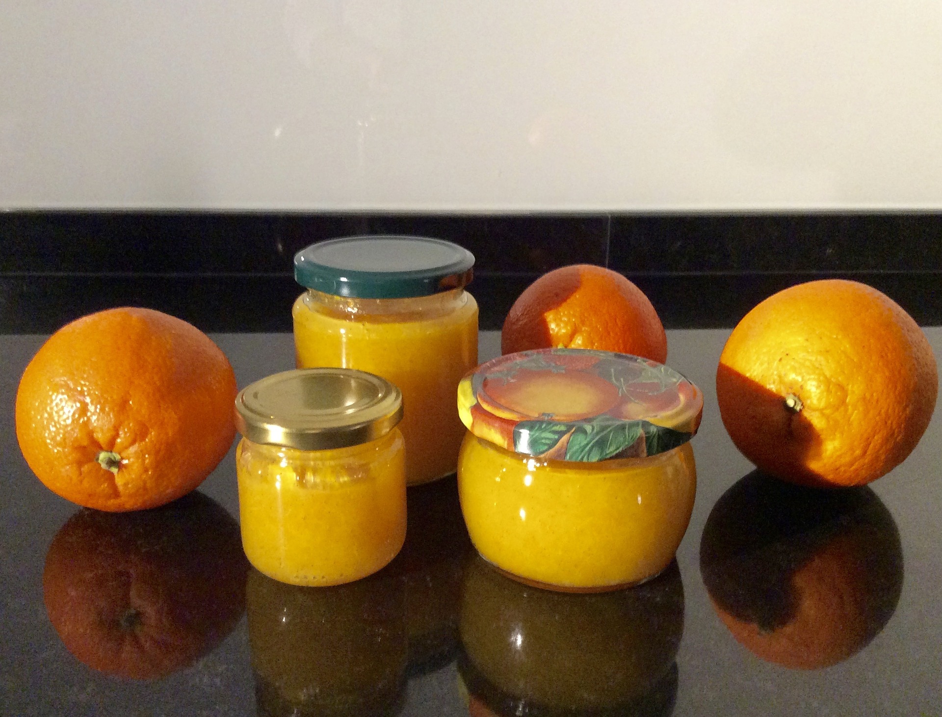 Orangen – Marmelade mit Whiskey und winterlichen Gewürzen