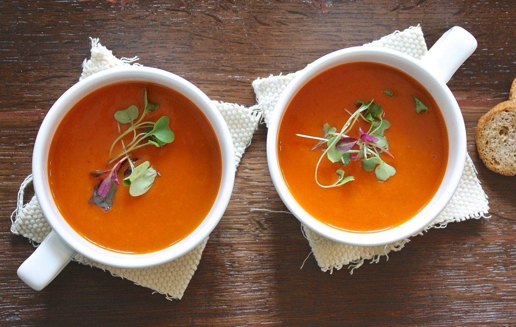 Fruchtige Tomatencremesuppe - Rezepte24 - Für ein leckeres Essen