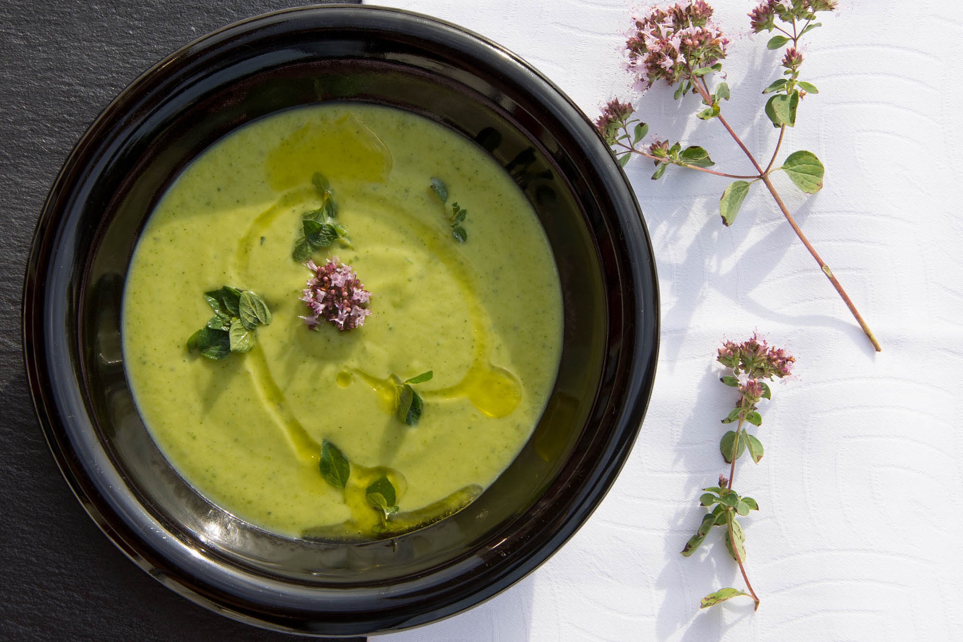 Rosenkohl-Cremesuppe